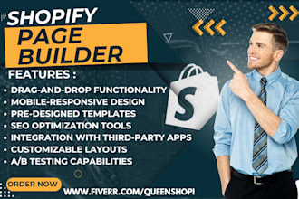 setup shopify page builder pagefly gempages shogun ecomposer layouthub zipify
