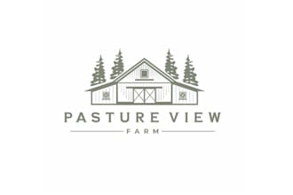 design rustic modern touch farm logo