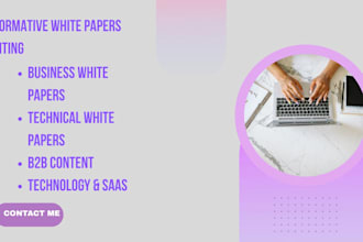 write informative white papers