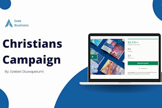 do christians crowdfunding campaign donors on gofundme, kickstarter, indiegogo