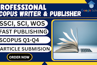 write rewrite publish articles in ssci scie scopus indexed peer reviewed journal