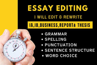 edit, format and proofread, english book, ebook,text, ia,ib,ee essay, manuscript