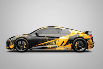 create professional car wrap design in few hours