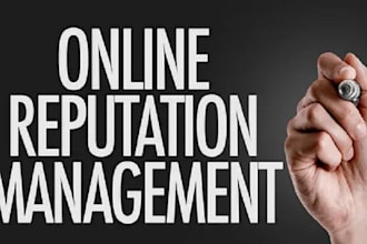 help to improve your online reputation management