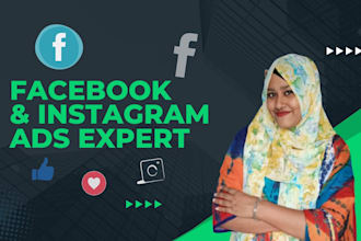 manage facebook ads and instagram ads campaign