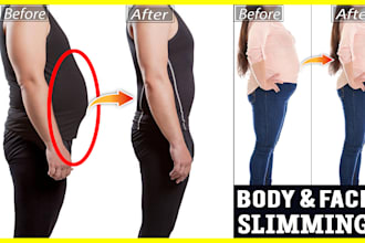 face and body slimming with adobe photoshop