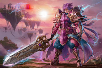 draw final fantasy xiv character or fanart