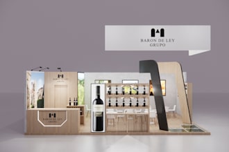 design 3d event floorplan, trade show, exhibition booth