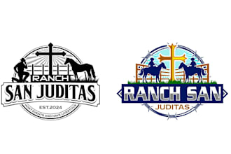 design awesome horse ranch logo