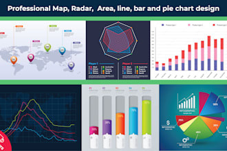 design charts, diagrams and infographics just in 24 hours