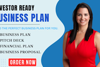 create your investor ready business plan and financial projections