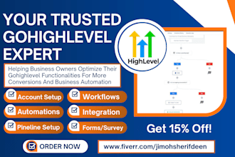 do gohighlevel workflow automation facebook ads lead form pipeline integration