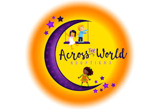 design unique children characters logo