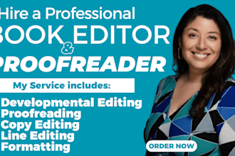 developmental edit content proofread fiction non fiction novel copyebook editing
