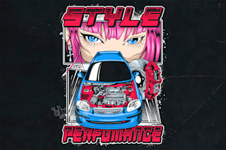 draw car illustration design