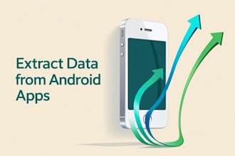 scrape and extract data from android apps