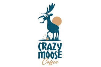 design creative logo for food, BBQ, drink, and coffee shop
