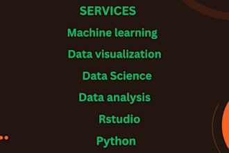 do anything in r programming , rstudio, python and sas