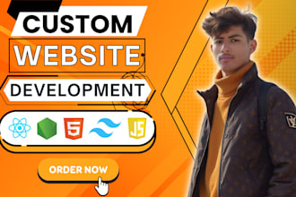 build, rebuild website development as a frontend developer, react js, tailwind