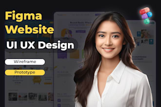 design figma website uiux, web prototype, UX research, figma autolayout