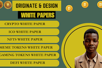 write a well researched ico ido nfts meme token crypto blockchain white paper