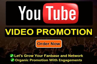 do organic youtube video promotion