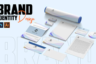 design a business logo, brand style guide, and corporate identity guidelines