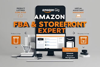 create amazon storefront design amazon product listing and amazon brand store
