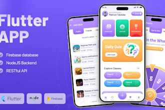 do IOS app development, android app creation, flutterflow mobile app development
