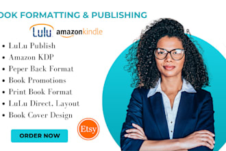 setup lulu publish book on amazon kdp kindle ebook formatting, lulu ebook