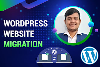 migrate, move, transfer wordpress website to new host within 24h