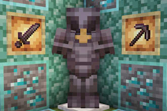 grind resources or make builds in you minecraft world
