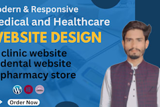 design your doctor pharmacy medical and healthcare website