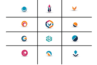 create icons for mobile applications and logo design