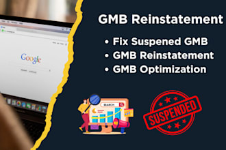 reinstate and fix suspended gmb listing