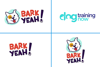 create a awesome pet dog cat and animal mascot logo