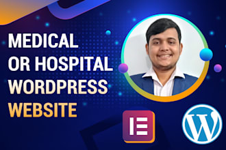 design healthcare, clinic, doctor and medical website in wordpress
