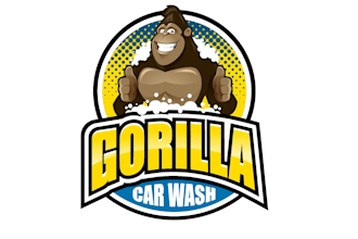 design awesome gorilla car wash logo