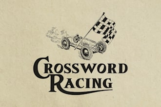 design a new crossword game logo