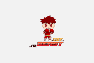 design awesome kick boxing logo