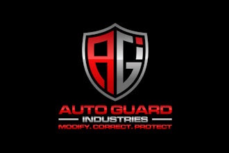 make modern intriguing auto guard logo