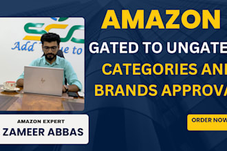 do gated to ungated categories amazon and brands approval