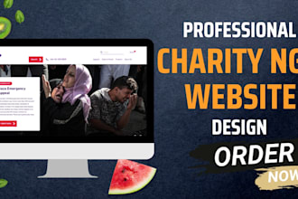build dynamic wordpress nonprofit or charity donation website
