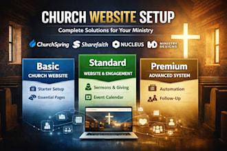 setup church website churchspring sharefaith nucleus ministry designs church co