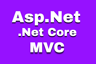 create asp dot net core mvc full stack website development