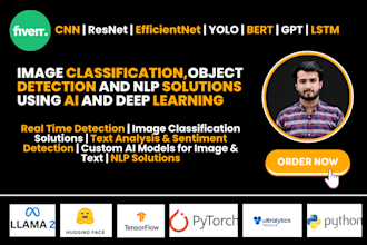 do object detection, image classification and nlp
