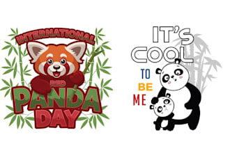 create esport mascot teddy panda logo