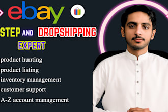 be your ebay 2 step va , ebay dropshipping va , stock va
