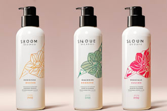 do label design, skincare packaging, cosmetic design