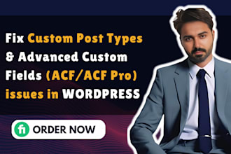fix custom post types advanced custom fields acf acf pro issues in wordpress